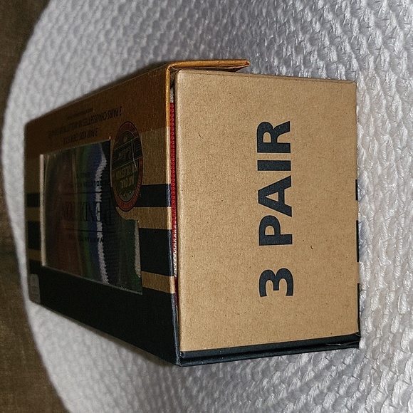 Pendleton Large Kids Striped 3 Pair Crew Socks National Park Collection - Picture 10 of 10